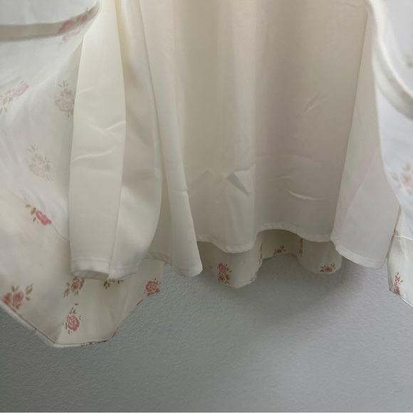 For Love & Lemons Lynne Midi Dress in White SZ S - Picture 7 of 10